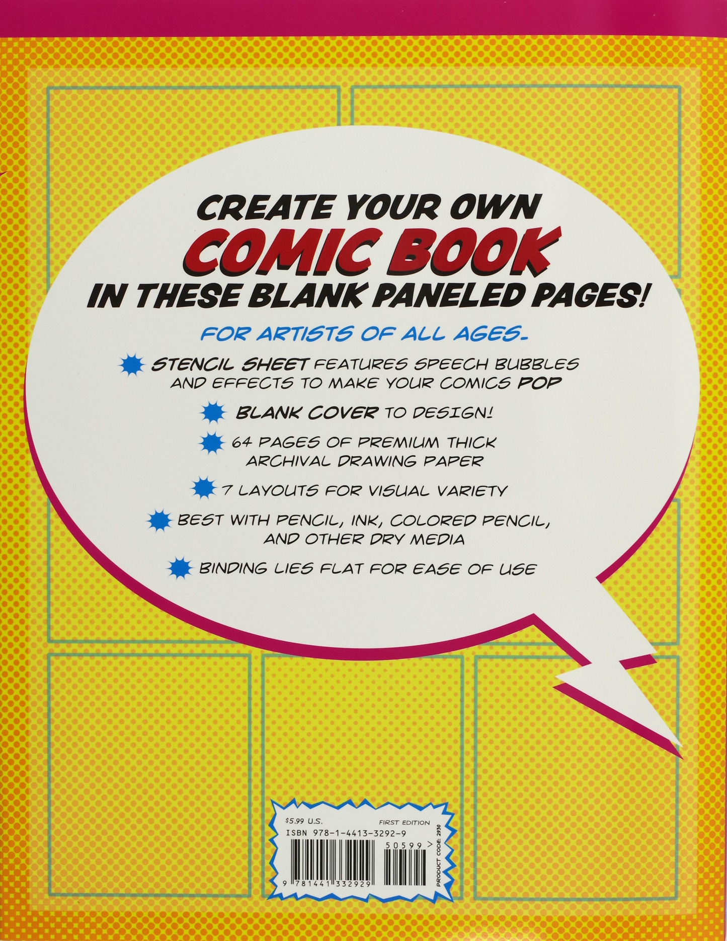 Blank Comic Book