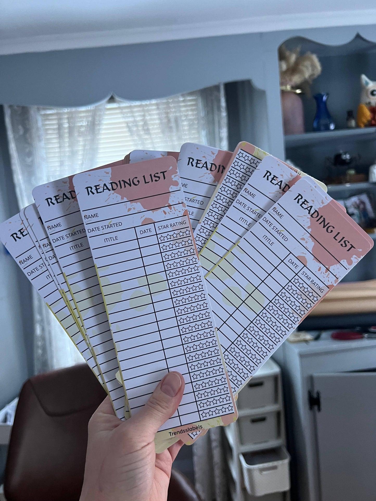 Book Mark Reading Log