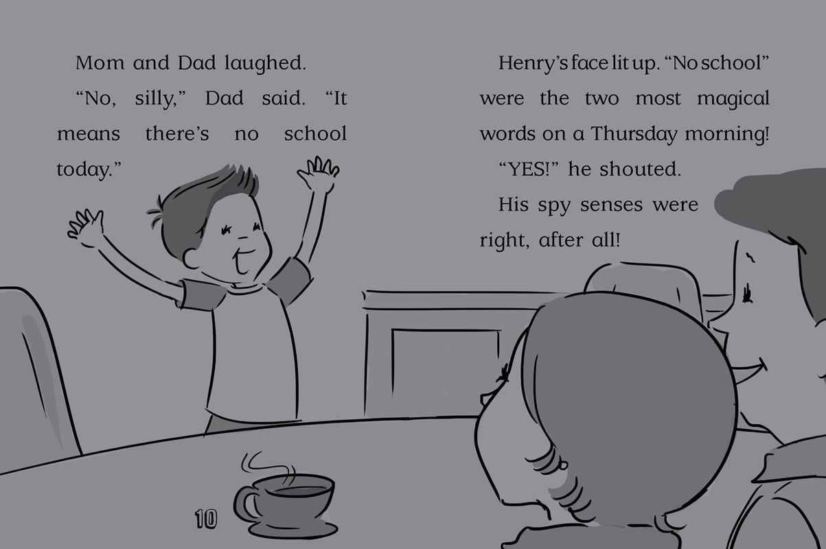 Henry Heckelbeck and the Not-So-Dark Day by Wanda Coven