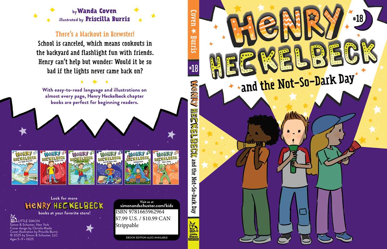 Henry Heckelbeck and the Not-So-Dark Day by Wanda Coven