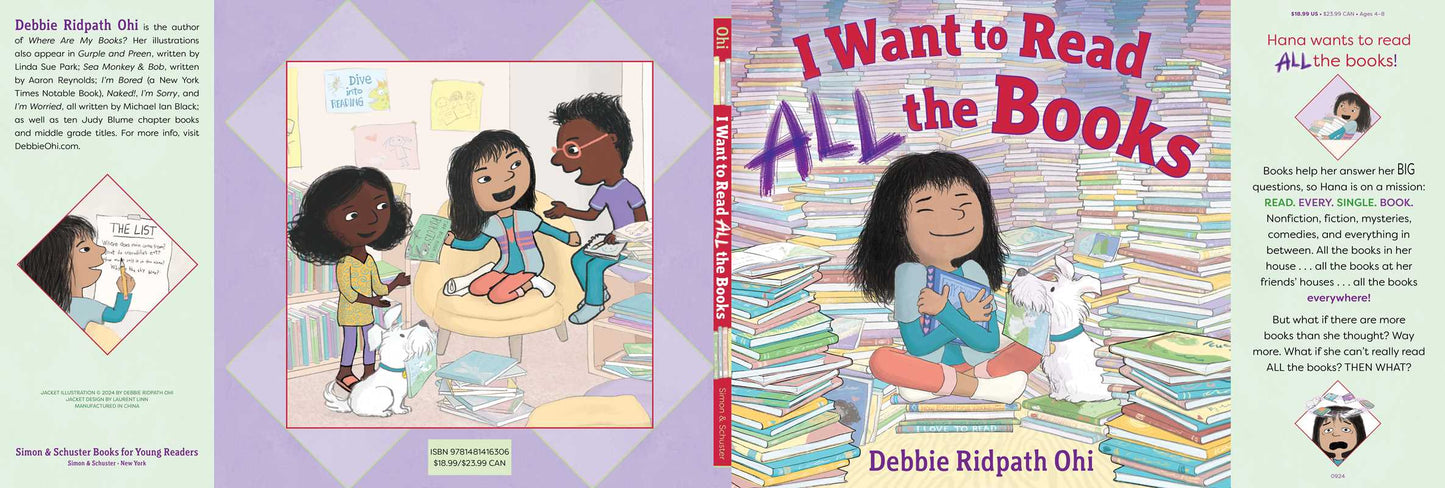 I Want to Read All the Books by Debbie Ridpath Ohi