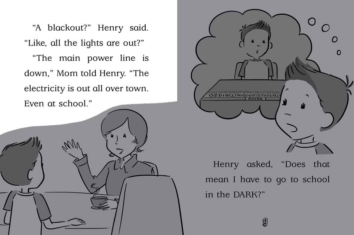 Henry Heckelbeck and the Not-So-Dark Day by Wanda Coven