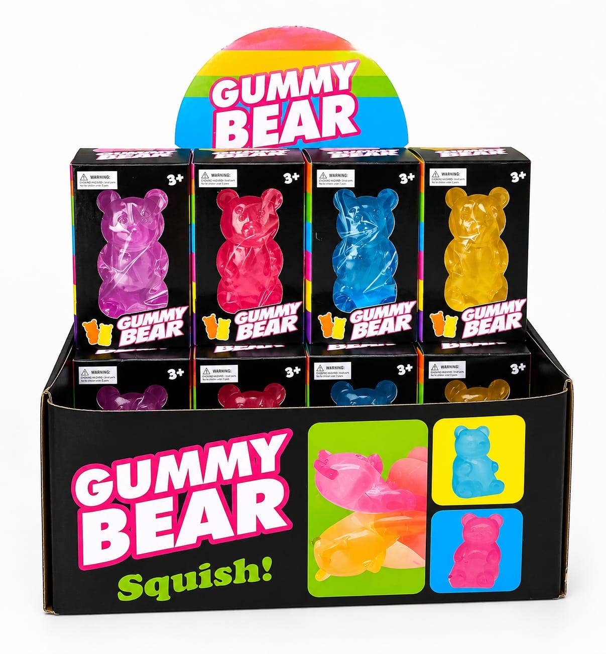 Maltose Gummy Bear Squishy Fidget Toy for Stress Relief