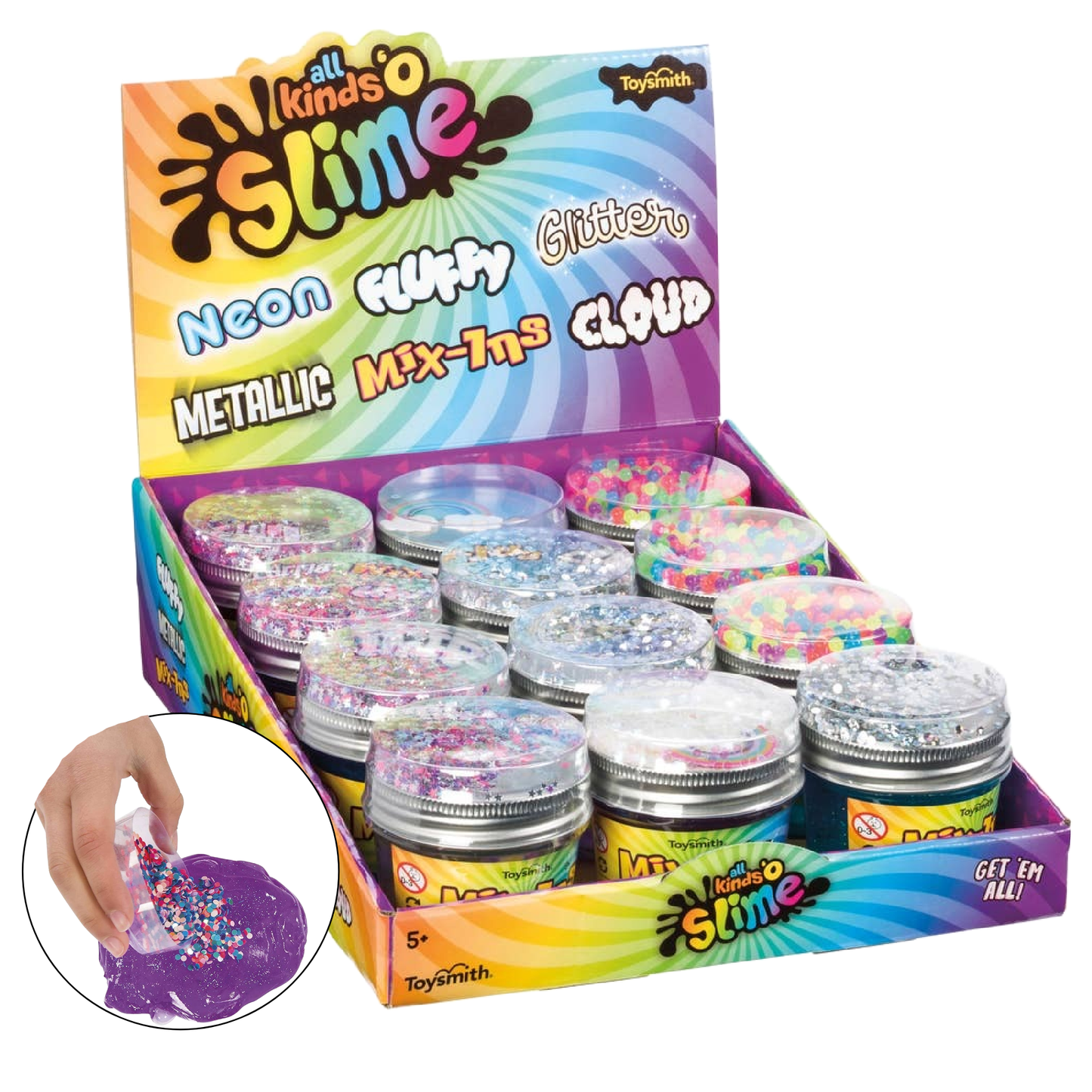 Mix-Ins Slime & Confetti Kit