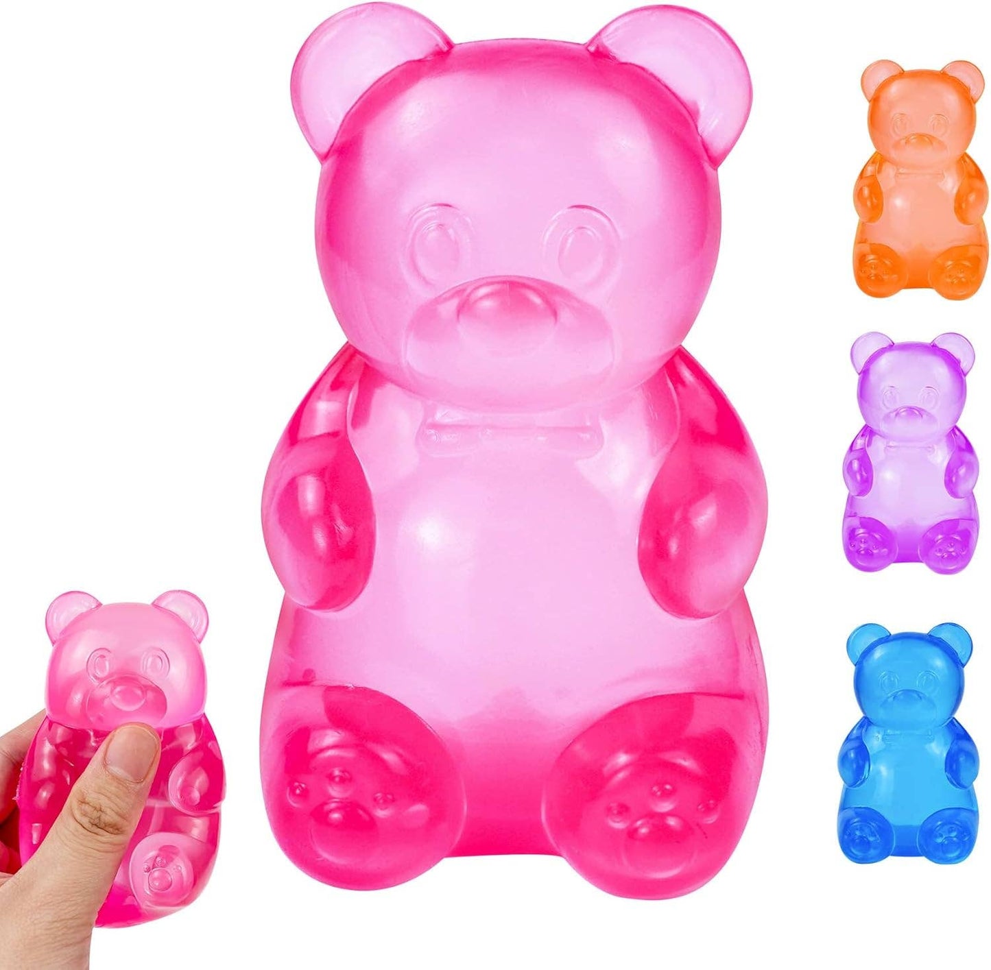 Maltose Gummy Bear Squishy Fidget Toy for Stress Relief
