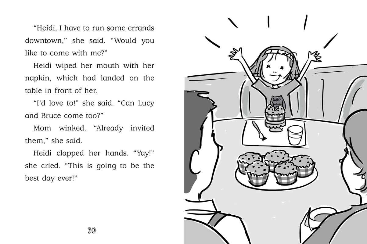Heidi Heckelbeck and the Never-Ending Day by Wanda Coven