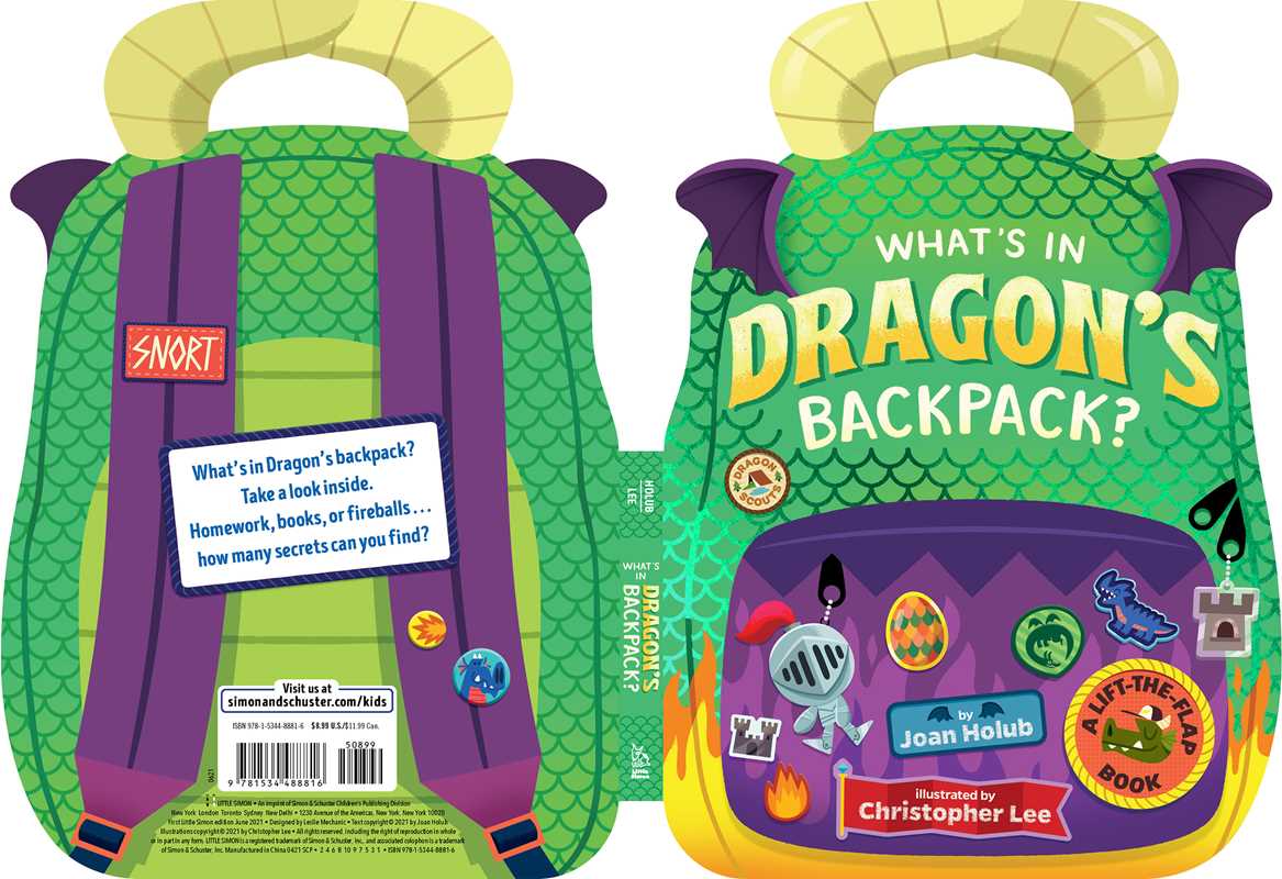 What's in Dragon's Backpack? by Joan   Holub
