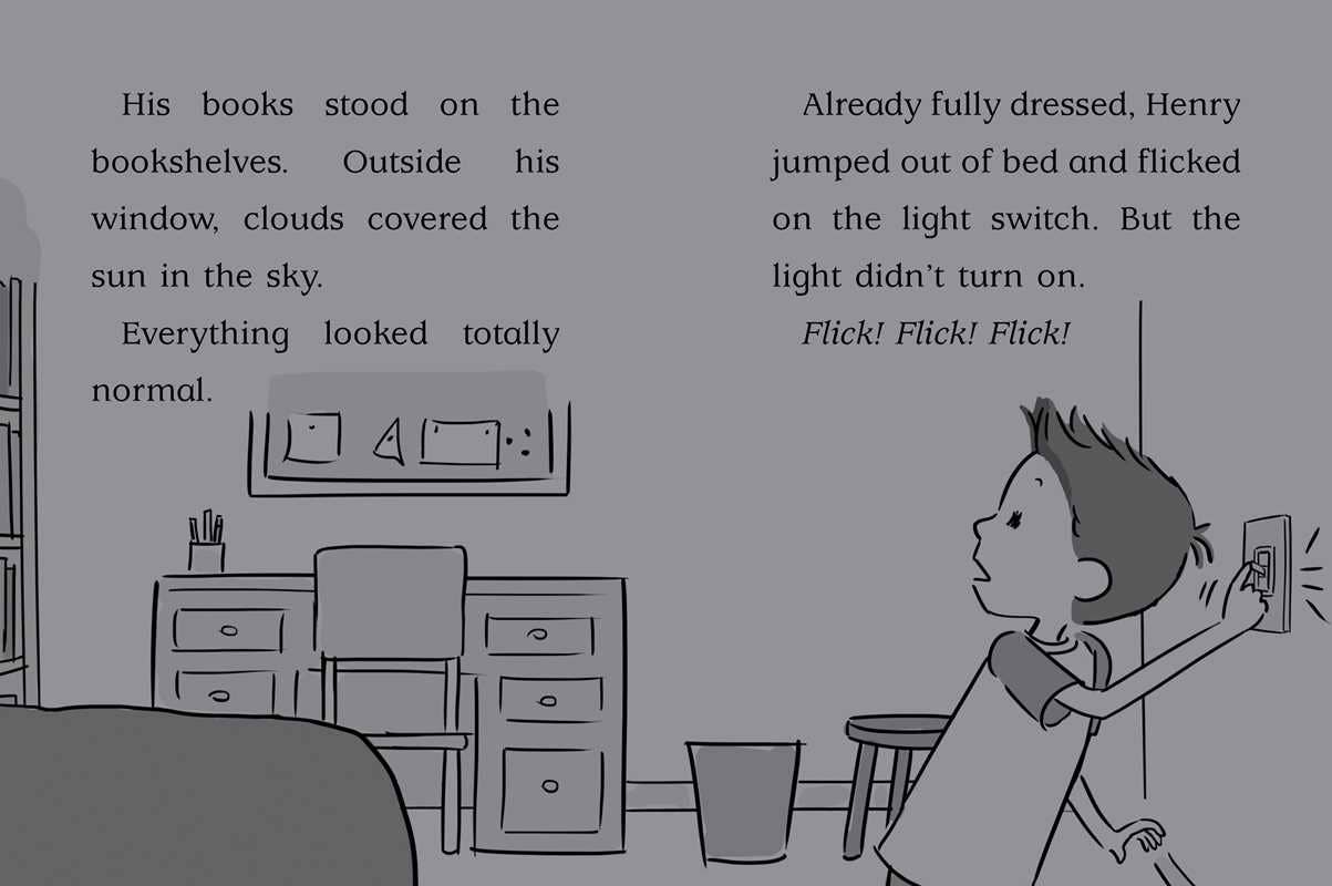Henry Heckelbeck and the Not-So-Dark Day by Wanda Coven