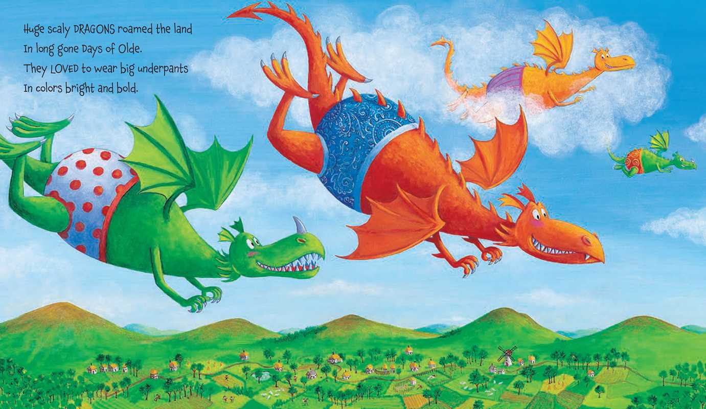 Dragons Love Underpants by Claire Freedman