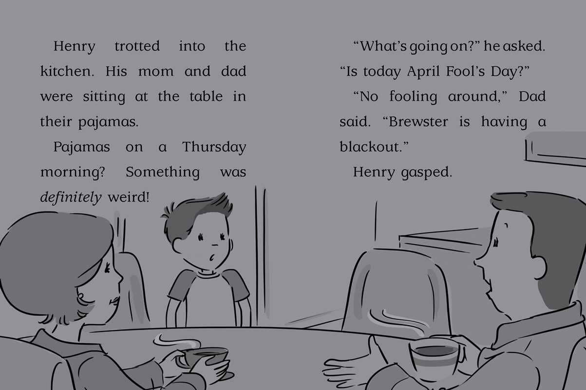 Henry Heckelbeck and the Not-So-Dark Day by Wanda Coven