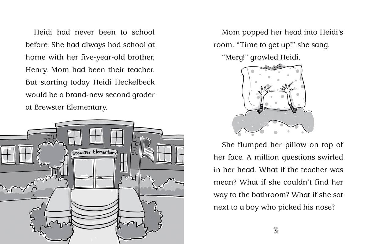 Heidi Heckelbeck Has a Secret by Wanda Coven