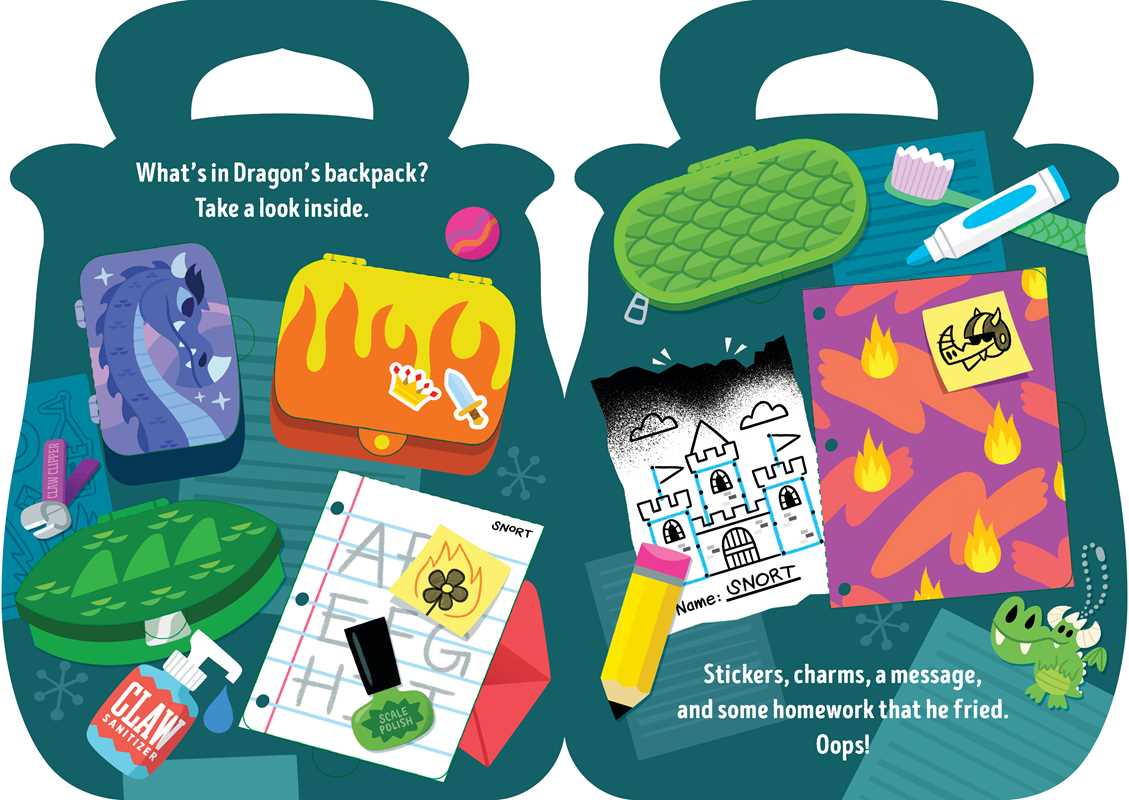 What's in Dragon's Backpack? by Joan   Holub