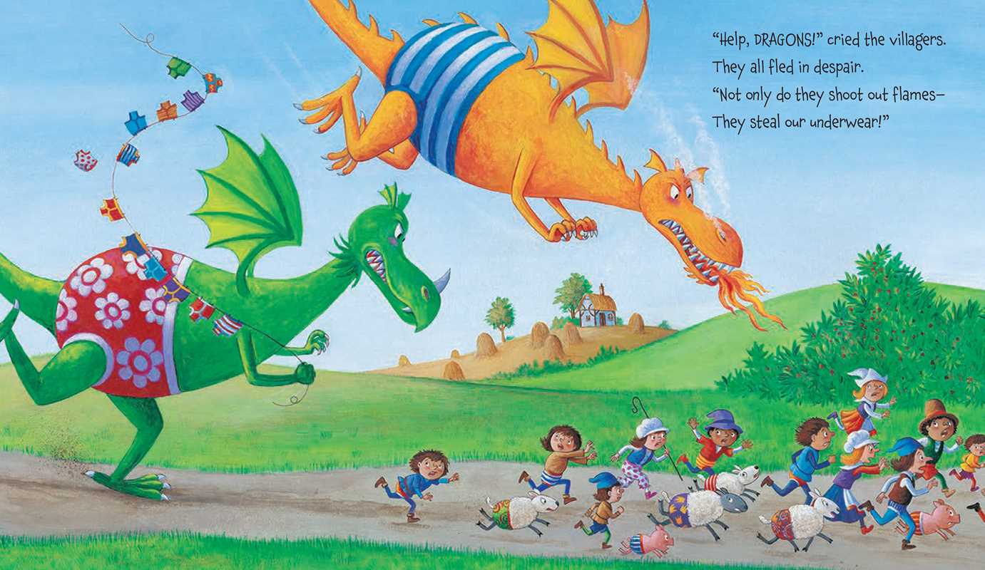Dragons Love Underpants by Claire Freedman