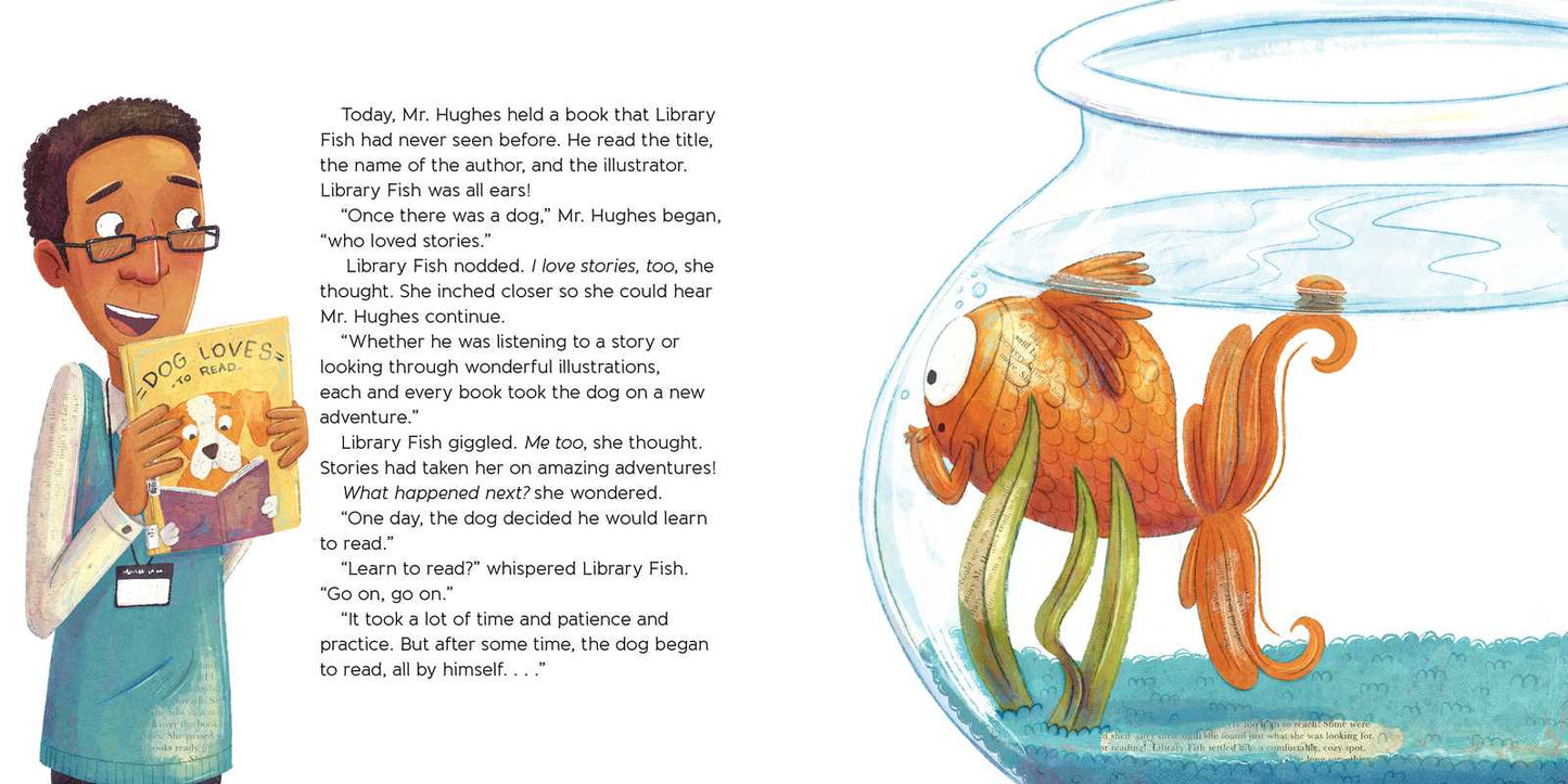 Library Fish Learns to Read by Alyssa Satin Capucilli