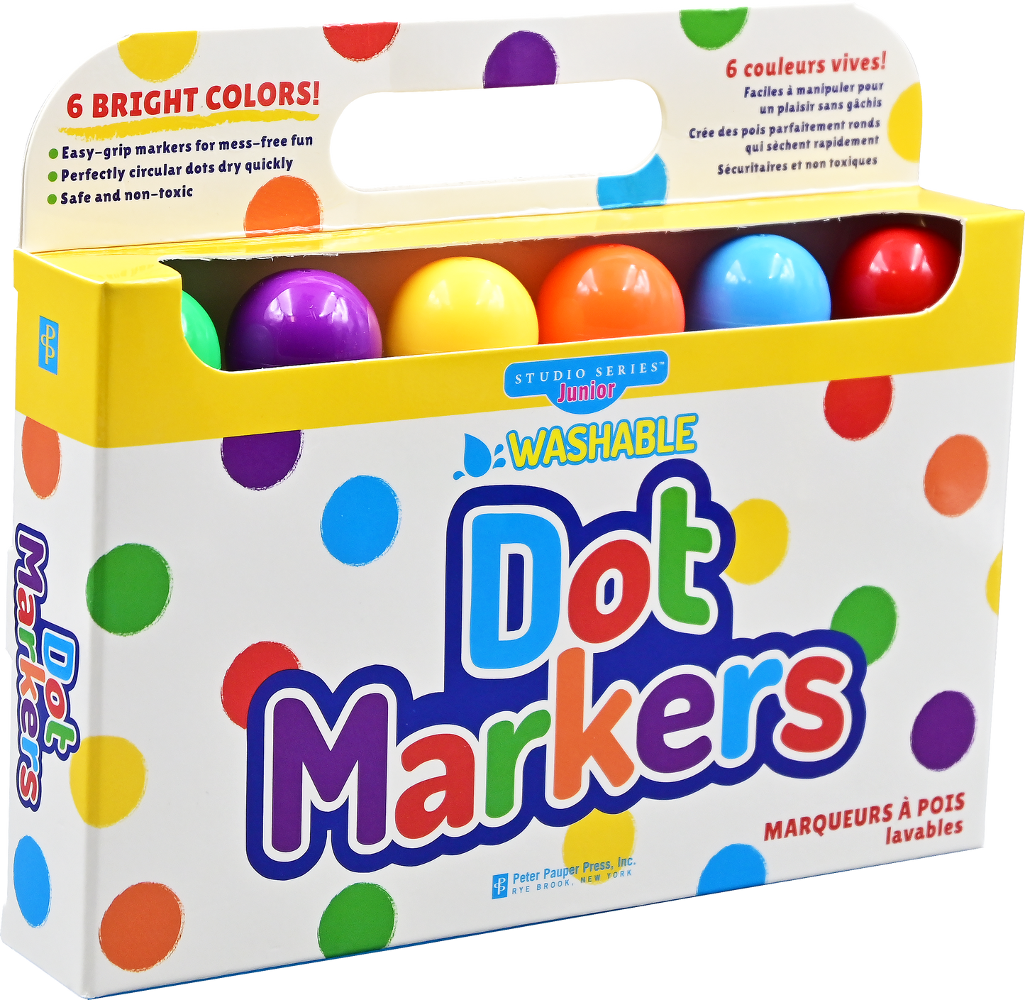 Studio Series Junior Washable Dot Markers (Set of 6)