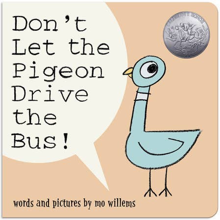 Don't Let the Pigeon Drive the Bus Book