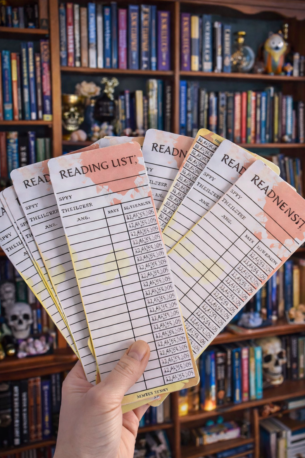 Book Mark Reading Log